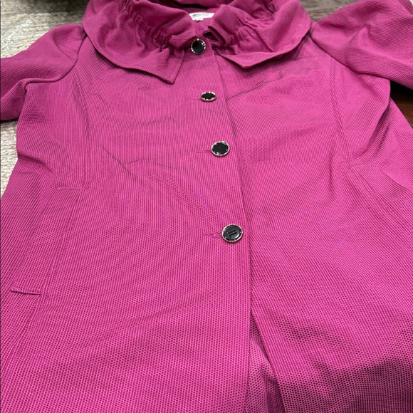 Ports International Jacket with Ruffle Collar - Picture 4 of 5